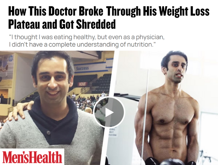 Dr. Dhaval Broke His Weight Loss Plateau and Got Shredded